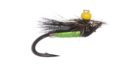 Stone Fly Black / Green