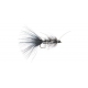 Wooly Bugger-Black and Grizzly w . White Rubberlegs