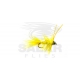 CH-Eye Wooly Bugger-TDF Yellow w. Yellow Rubberlegs