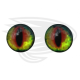 Red frog eye