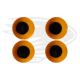Hot orange