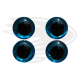 round blue black
