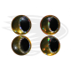 Gold silver black