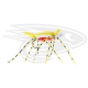 Chernobyl Ant Yellow & White