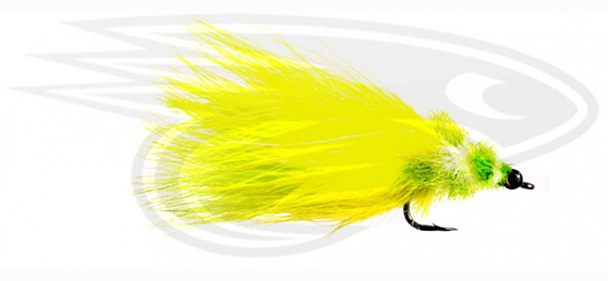 Tarpon Toad-Chartreuse & White