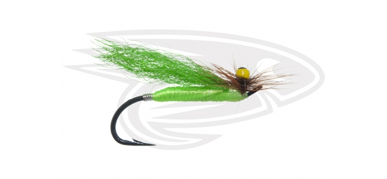 Stone Fly Green/Brown Hackle